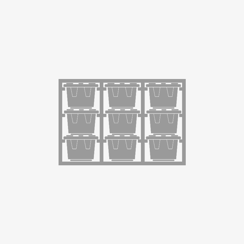 StorageStaxx Storage Series 27 Gallon Bin Holders | Ready-to-Assemble | Free Shipping