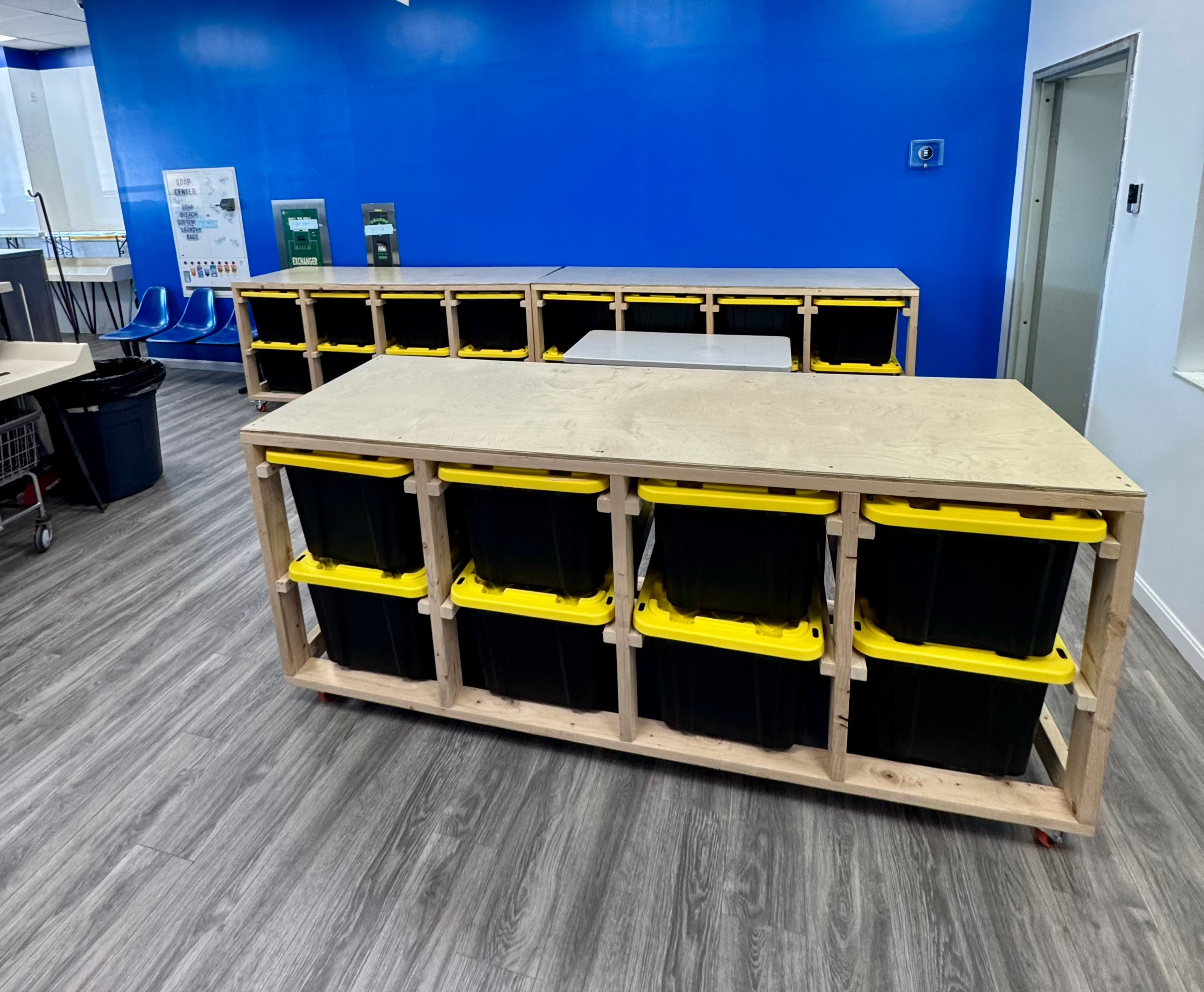 StorageStaxx Workbench Series | Ready-to-Assemble 27 Gallon Bin Holder | Free Shipping