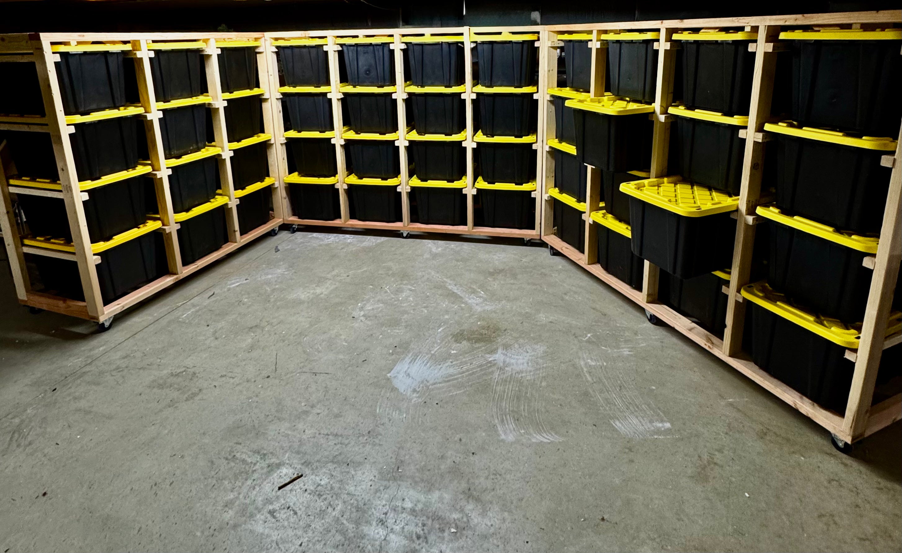 StorageStaxx Storage Series 27 Gallon Bin Holders | Ready-to-Assemble | Free Shipping