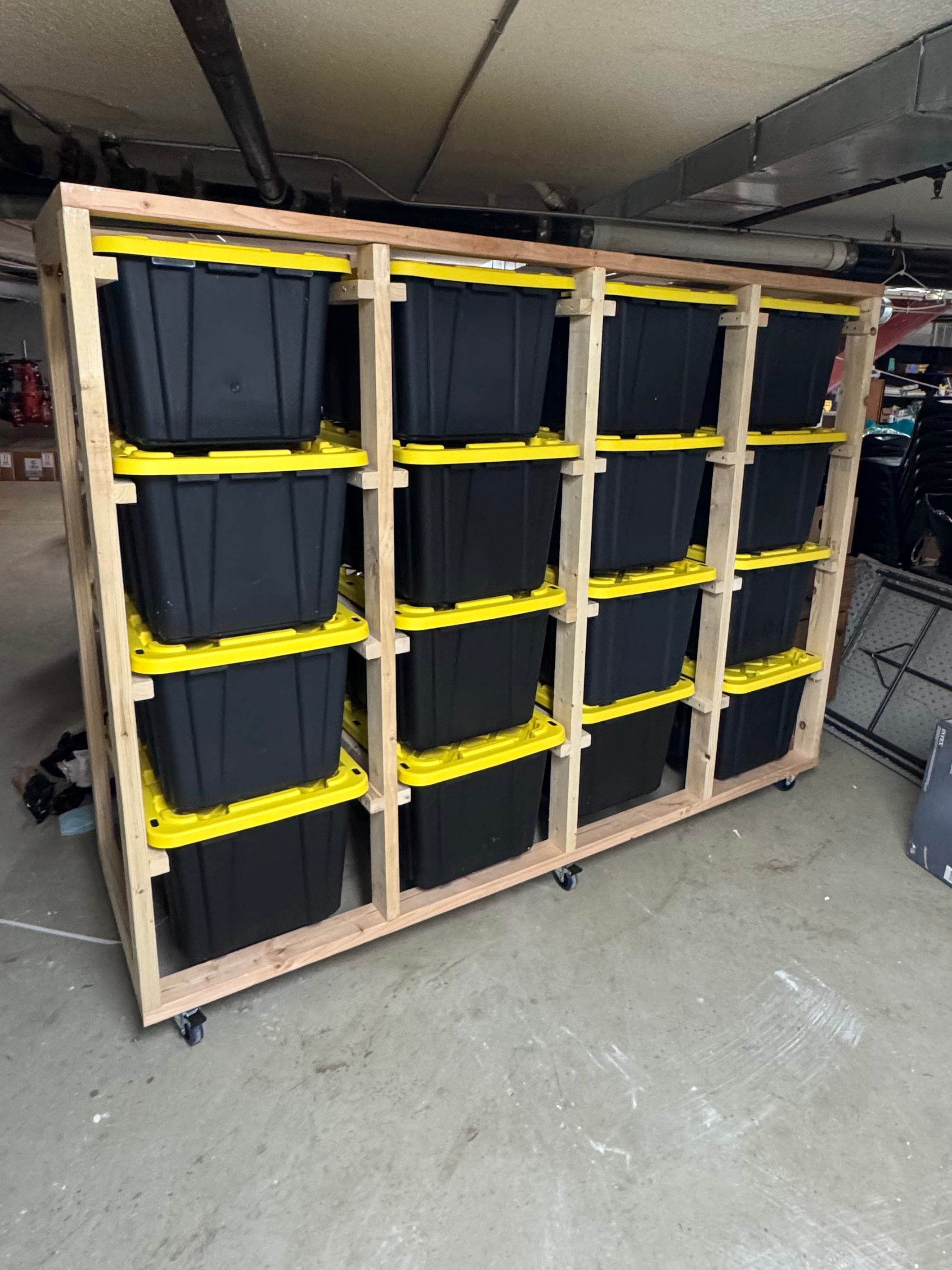 StorageStaxx Storage Series 27 Gallon Bin Holders | Ready-to-Assemble | Free Shipping